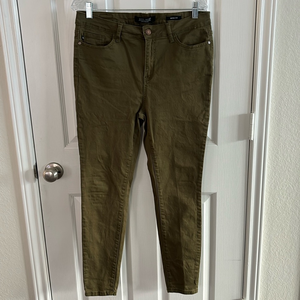 Judy Blue Olive Skinny Fit Jeans